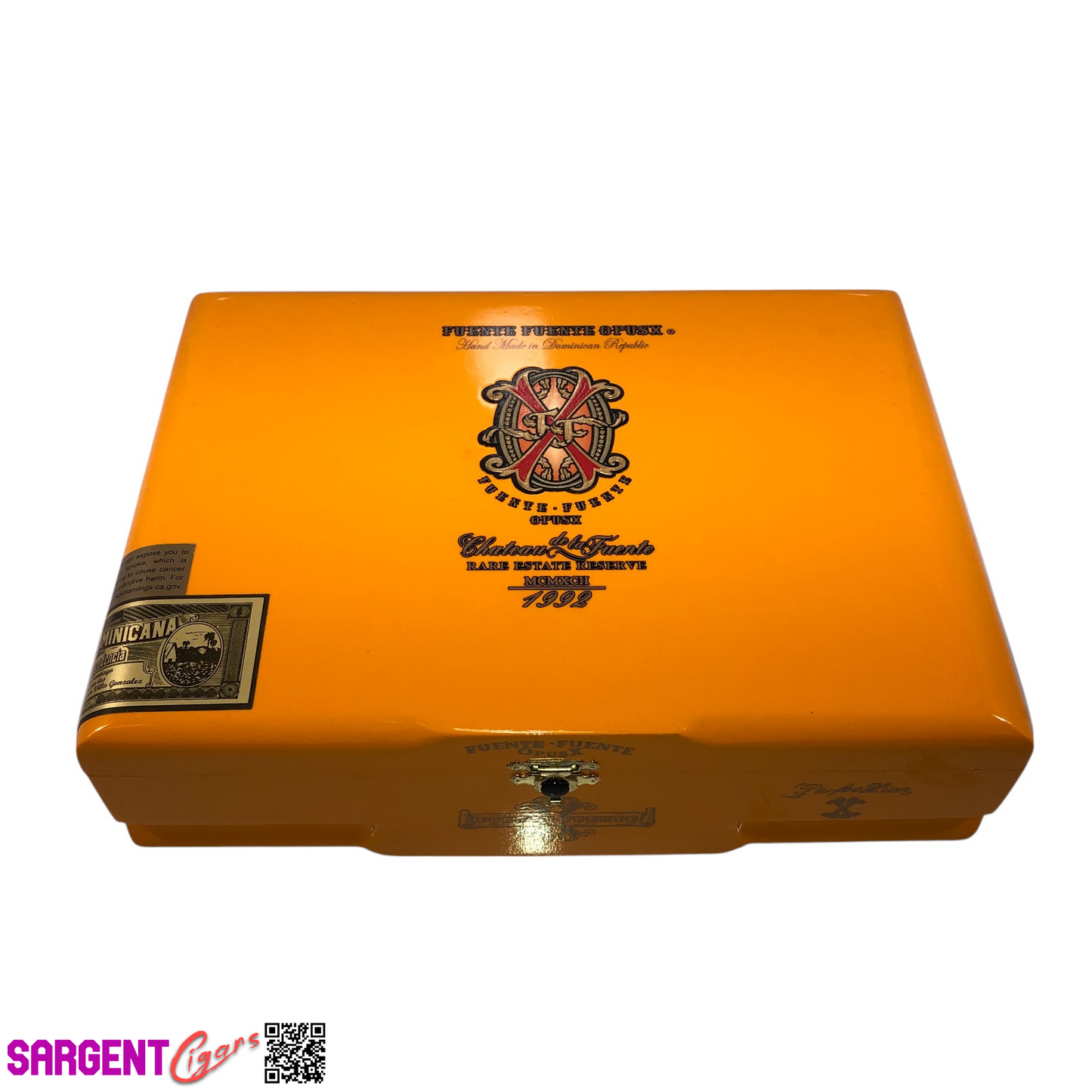 Arturo Fuente Opus X Perfection X Empty Wooden Cigar Box 10.25x7.5x3