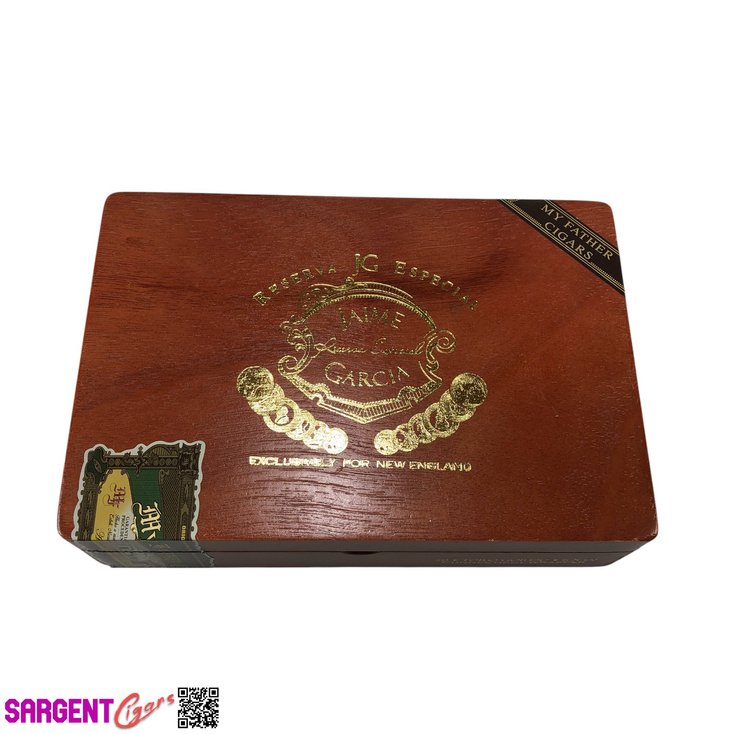 Jaime Garcia Conn Toro Gordo Empty Wooden Cigar Box 10.25x7x2.5