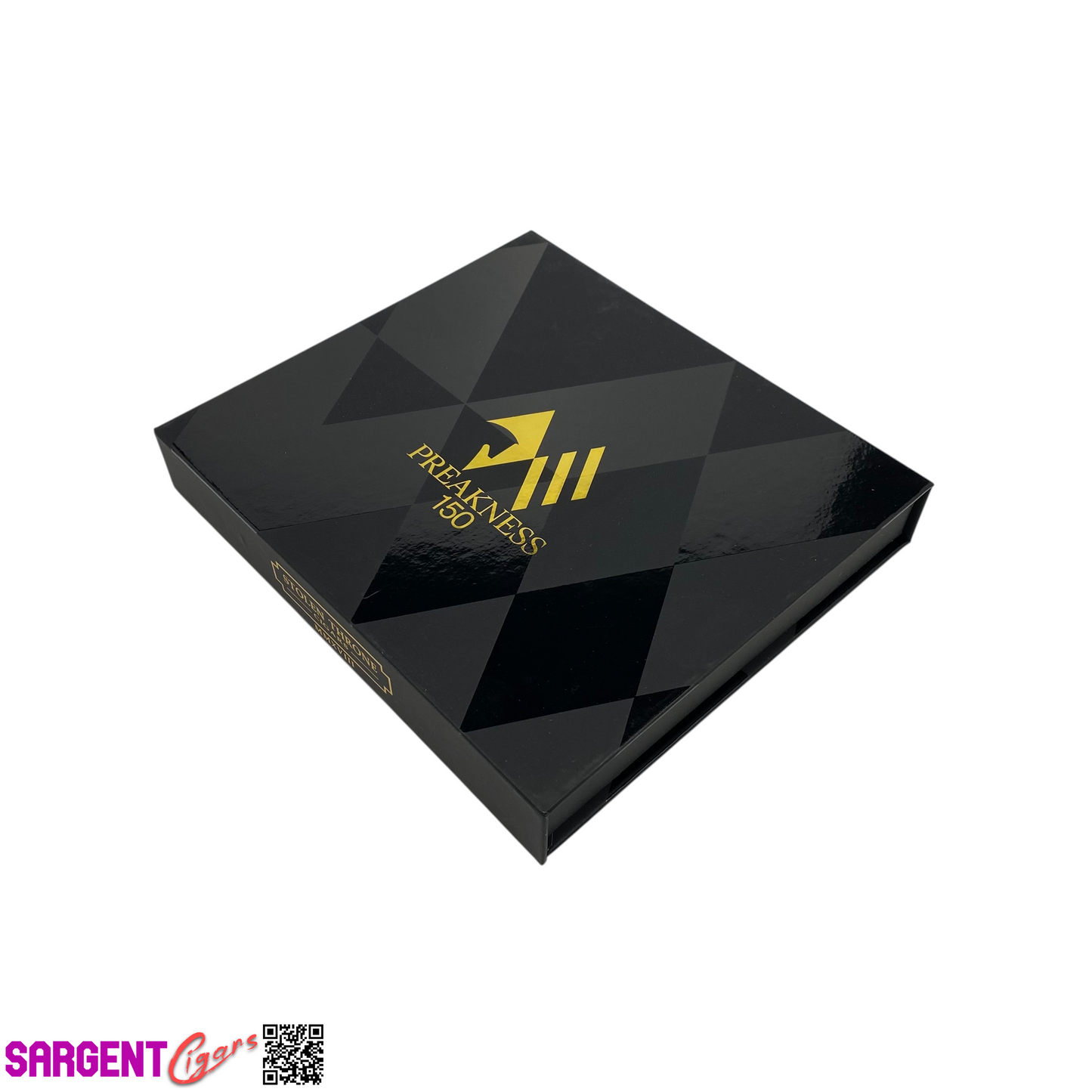 Stolen Throne Preakness 150 Empty Cigar Box 7.5x6.5x1