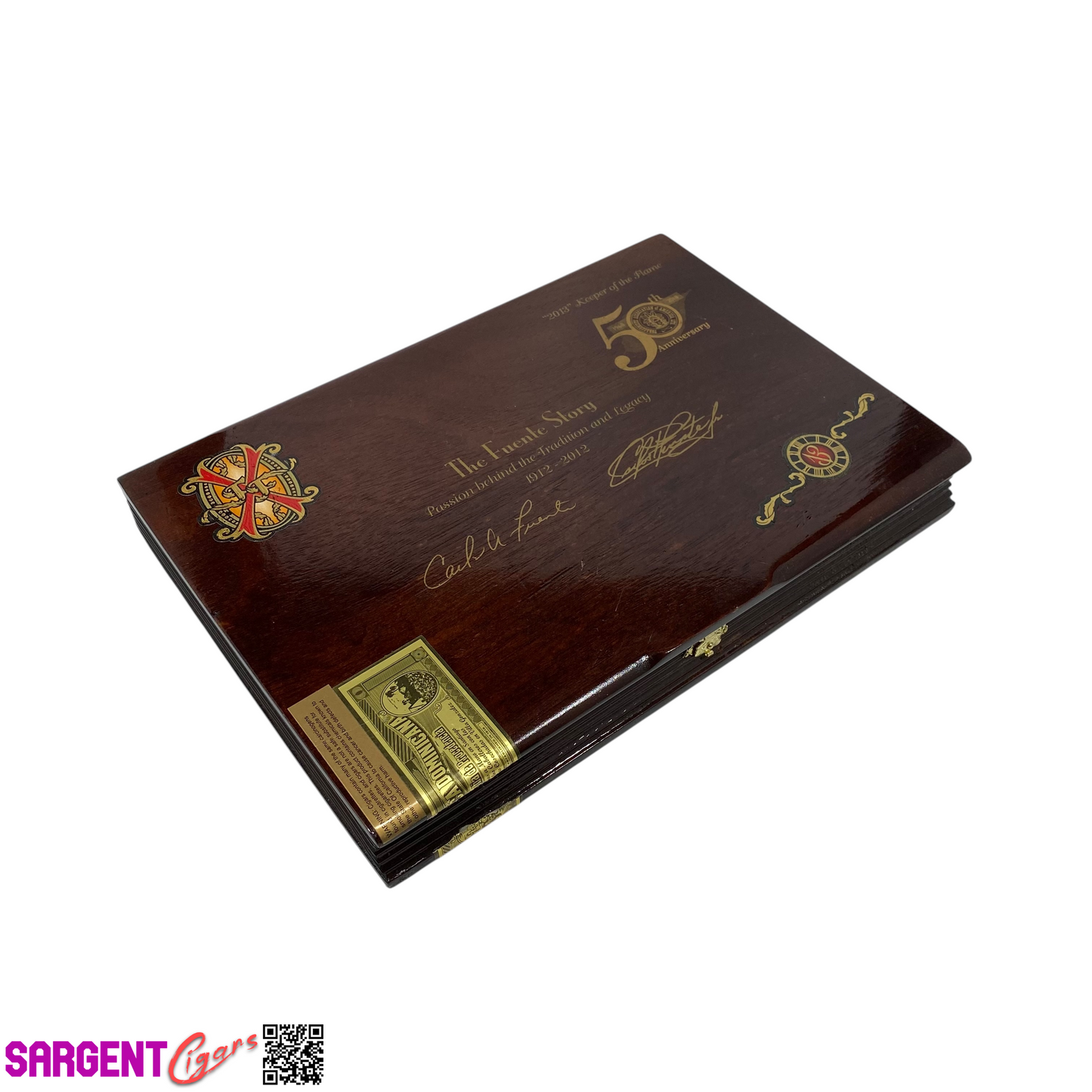Arturo Fuente TAA Opus X Keeper of Flame Empty Wooden Cigar Box 12x8x1.5