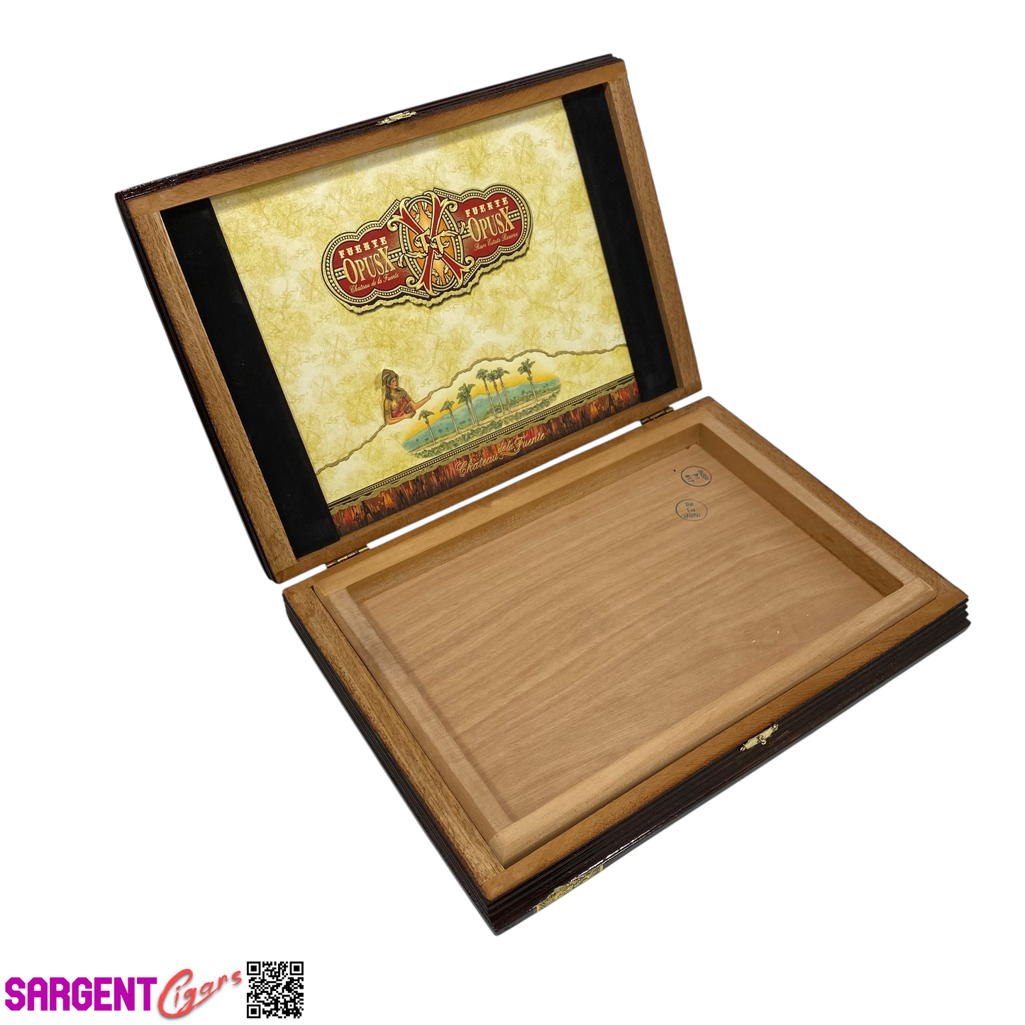 Arturo Fuente TAA Opus X Keeper of Flame Empty Wooden Cigar Box 12x8x1.5