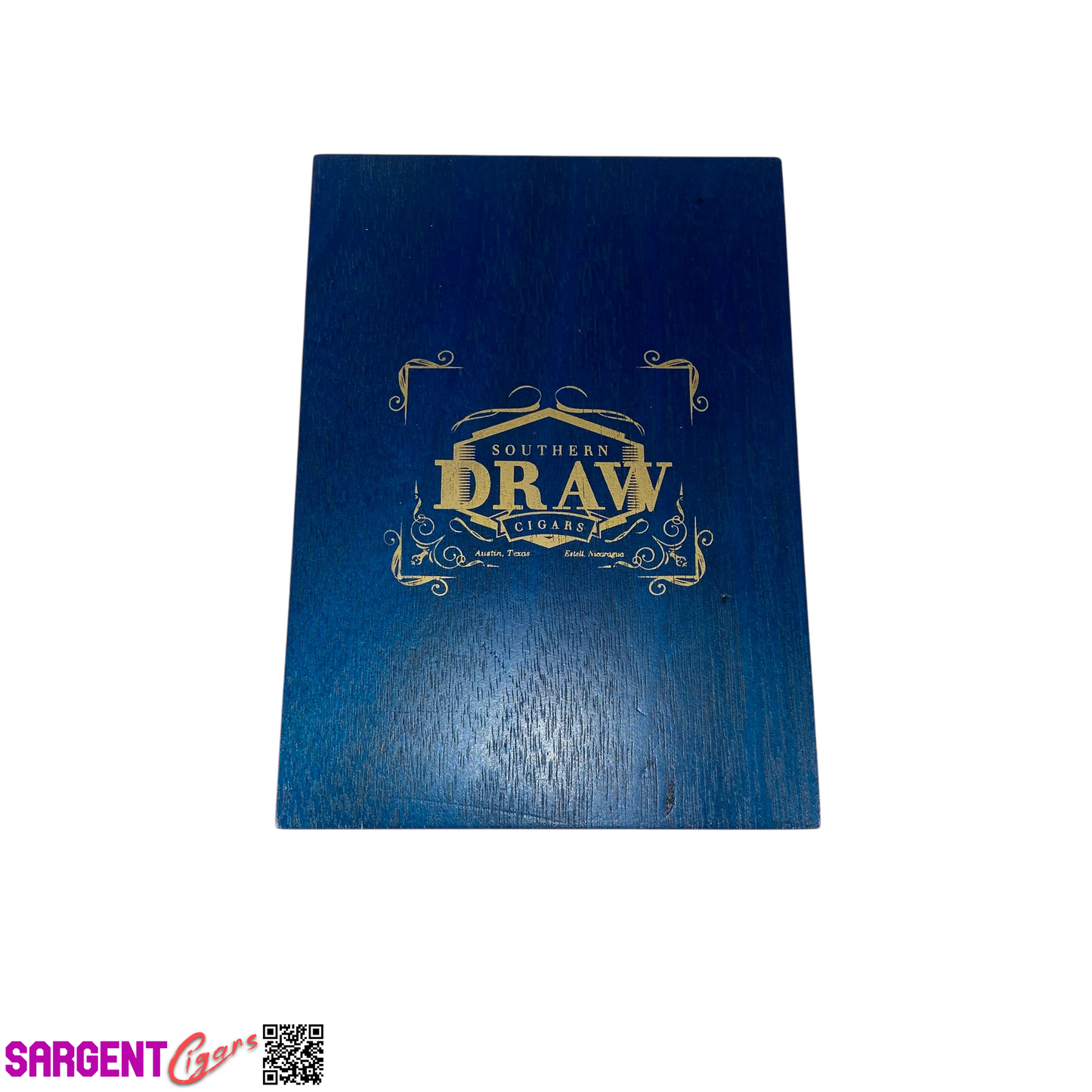 Southern Draw Jacobs Ladder Toro Empty Wooden Cigar Box 5.25x7.25x4