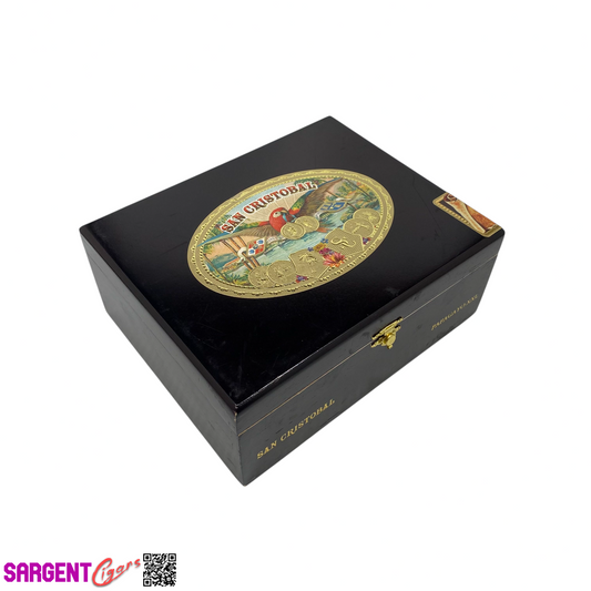 San Cristobal Papagayo XXL Empty Wooden Cigar Box 8.75x7x3.5