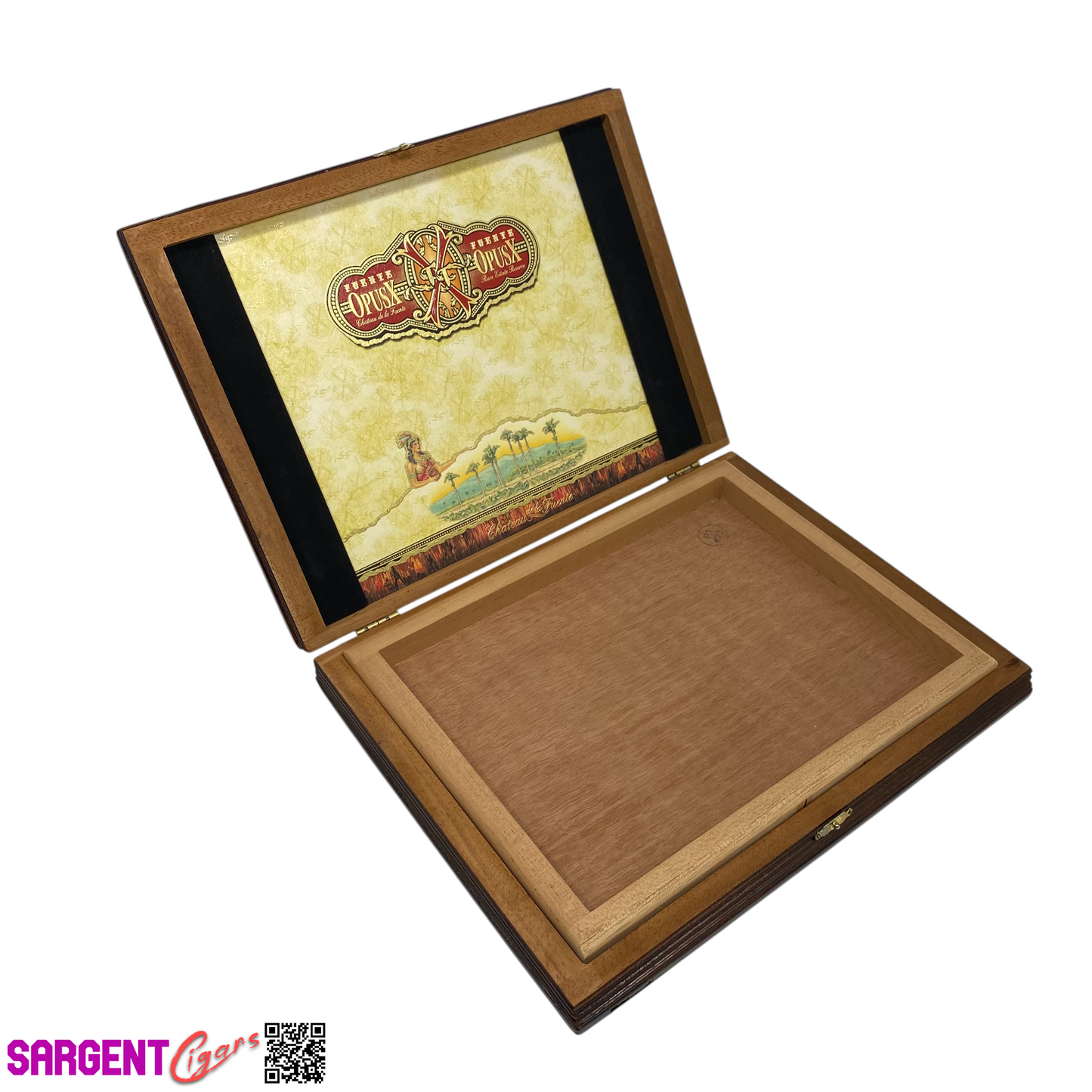 Arturo Fuente TAA Opus X God's Whisper Empty Wooden Cigar Box 12x9x1.5
