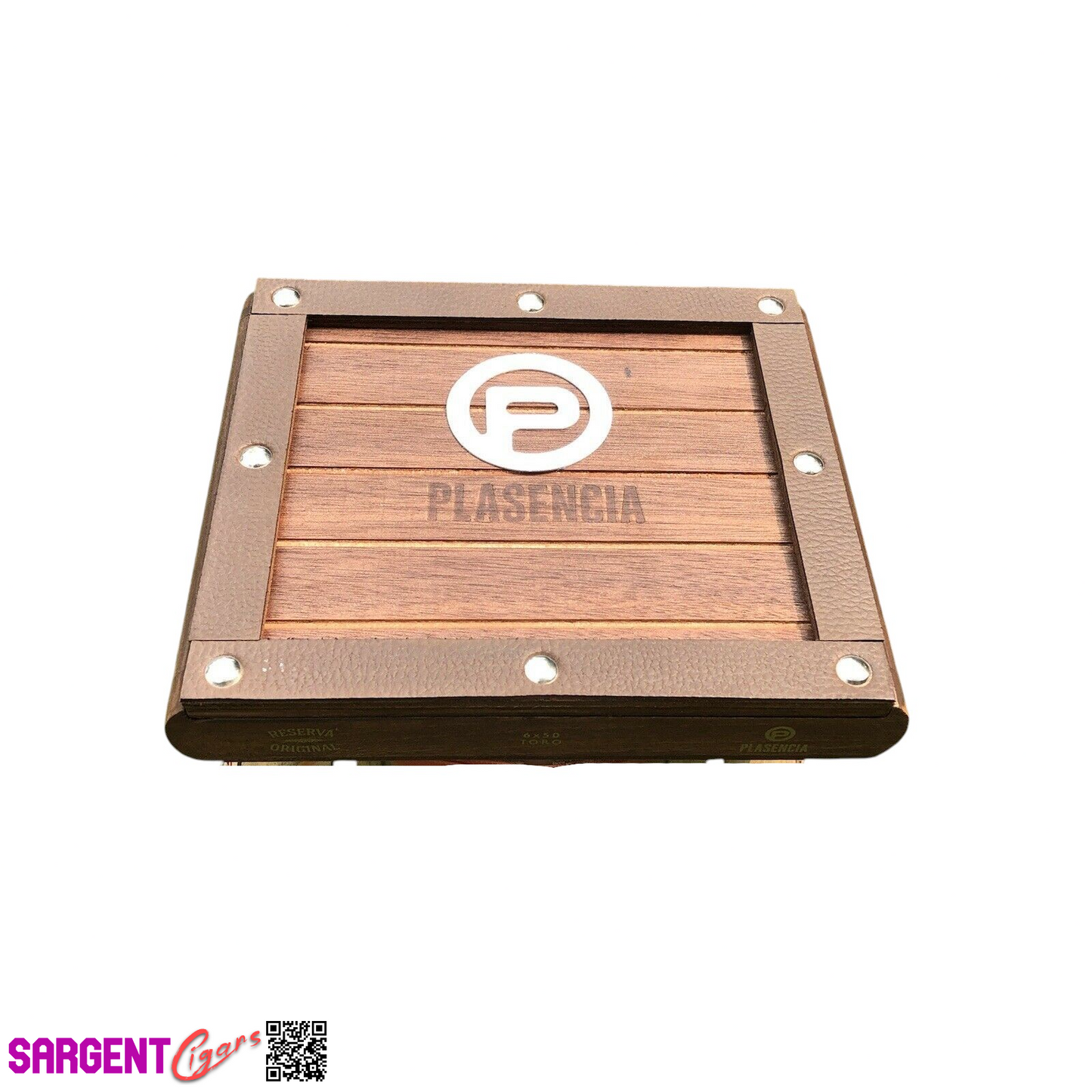 Plasencia Reserva Toro Empty Wooden Cigar Box 9.25x6x1.5