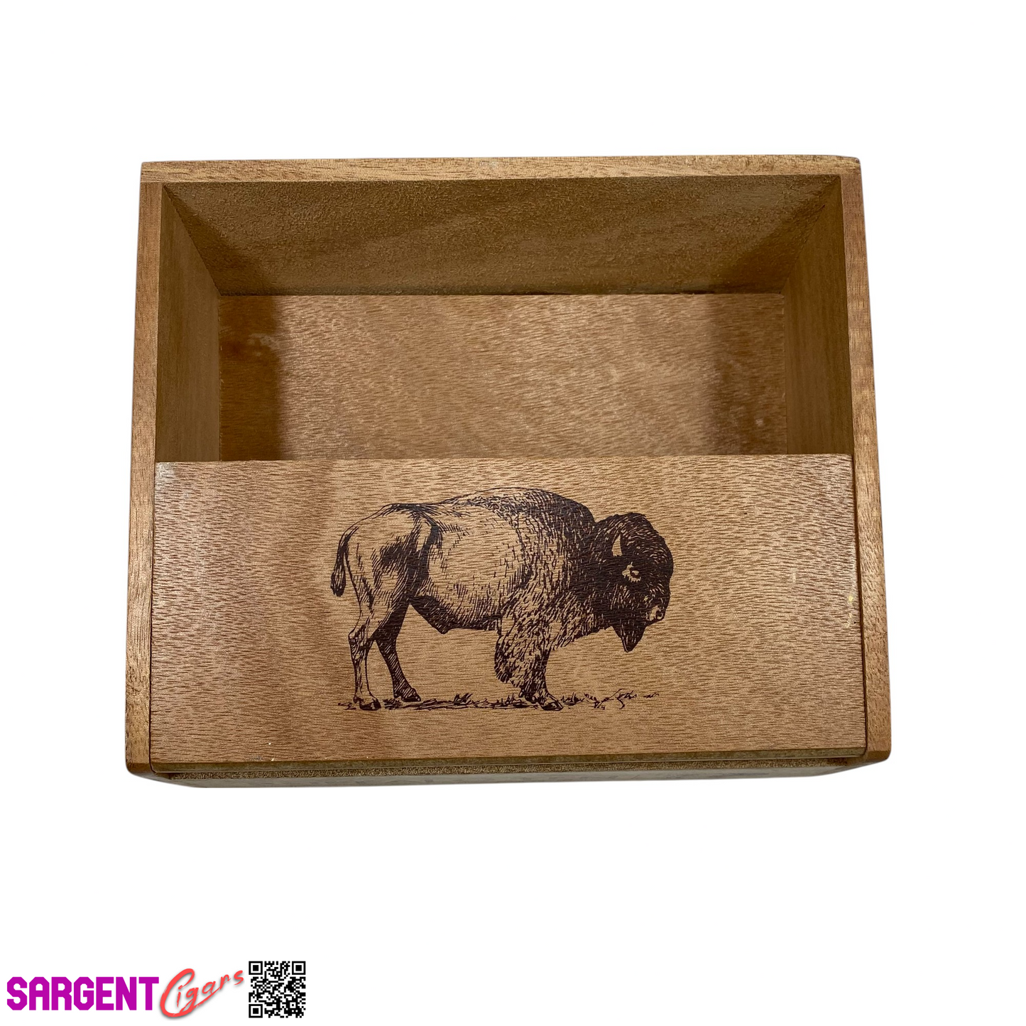 Buffalo Ten Empty Cigar Shelf Display 9x7.25x4.75