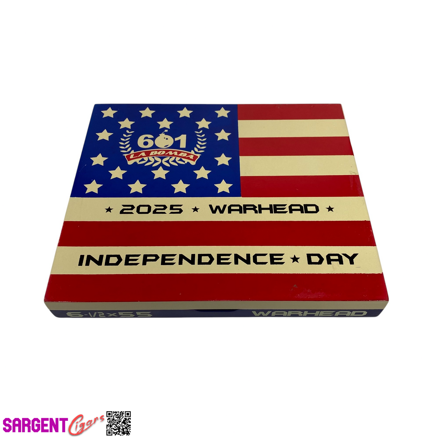 Espinosa 601 Warhead 2025 Empty Wooden Cigar Box 8.5x7.5x1