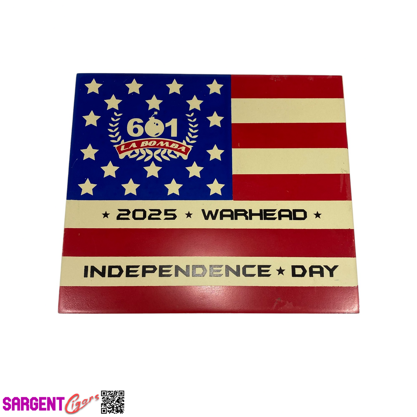 Espinosa 601 Warhead 2025 Empty Wooden Cigar Box 8.5x7.5x1