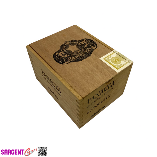 Panacea Robusto Empty Wooden Cigar Box 4.5x6x3.5