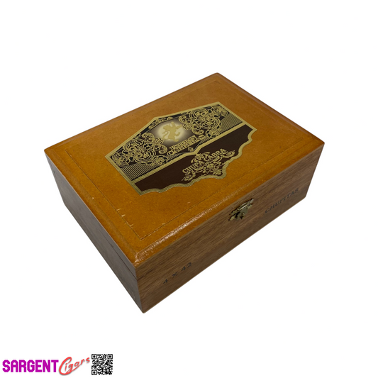 Esteban Carreras Chupitas Empty Wooden Cigar Box 8x5.75x3