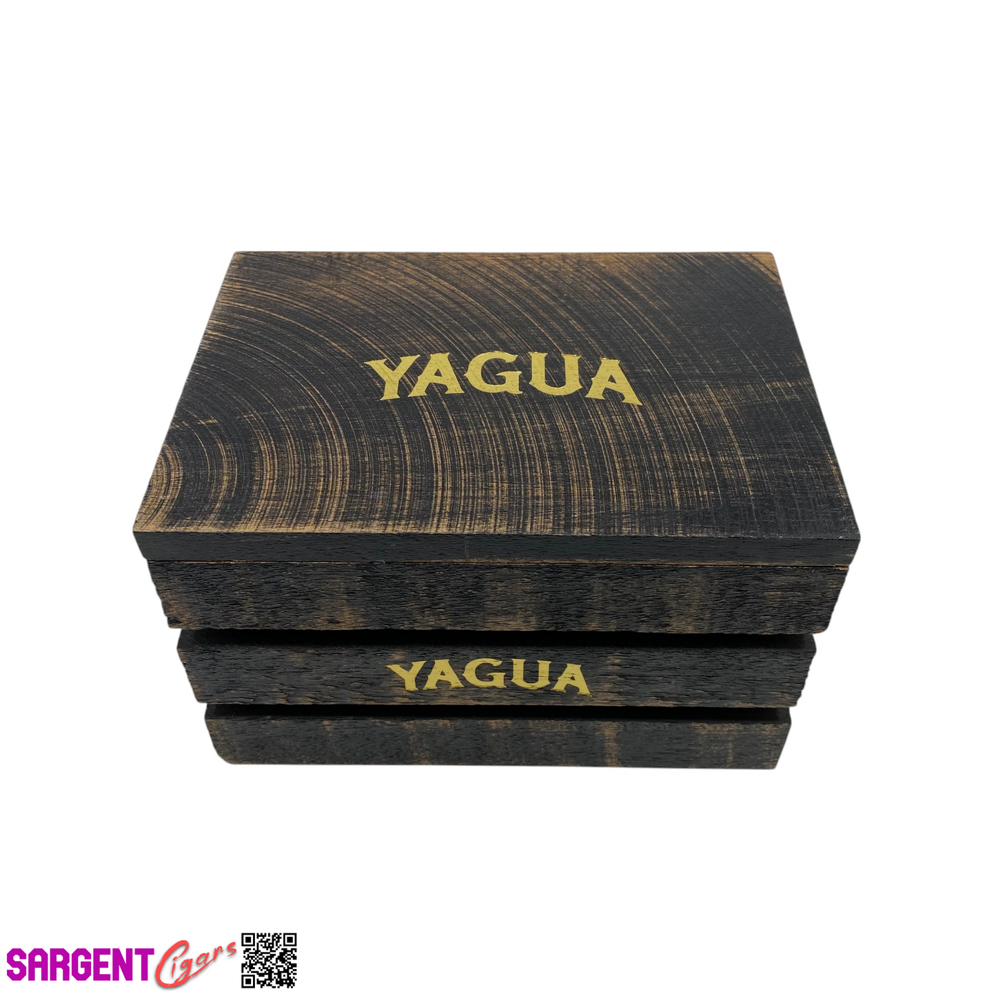 JC Newman Yagua Empty Wooden Cigar Box 7.75x5.5x4.75 (1)