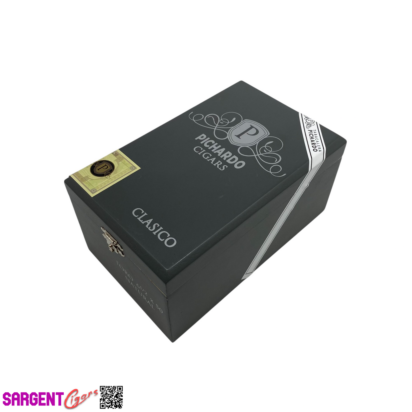Pichardo Cigars Clasico Toro Empty Wooden Cigar Box 4.5x7.5x3.5