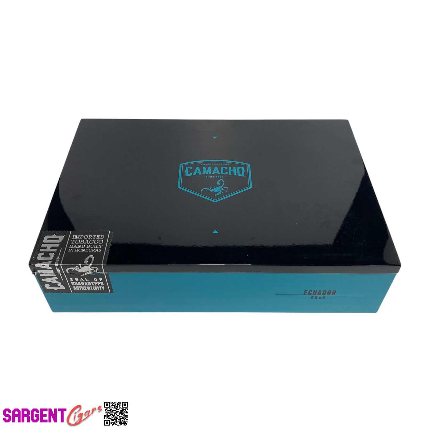 Camacho Ecuador Gordo Empty Wooden Cigar Box 10x7x2.5