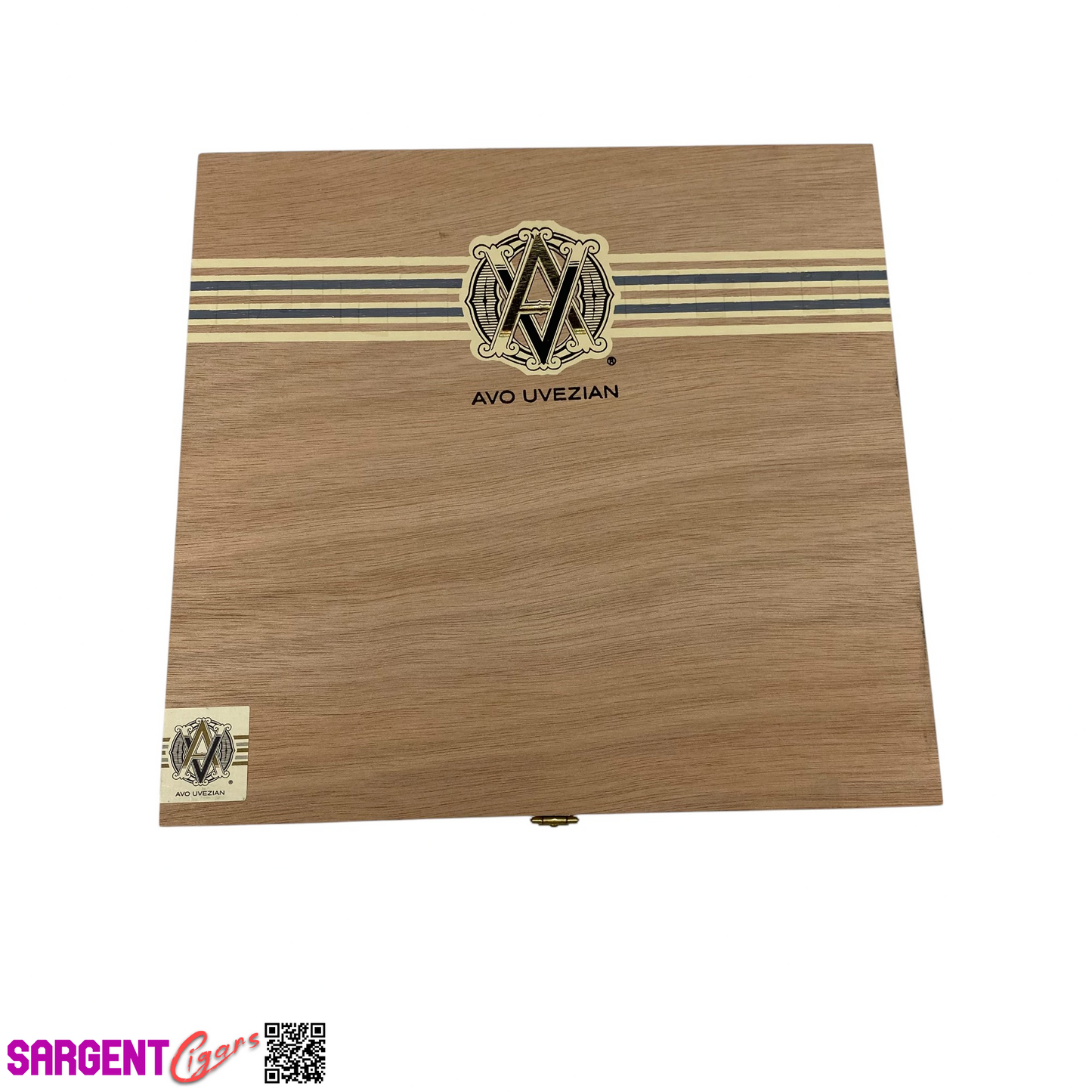 Avo Classic No3 Empty Wooden Cigar Box 9x8.5x2