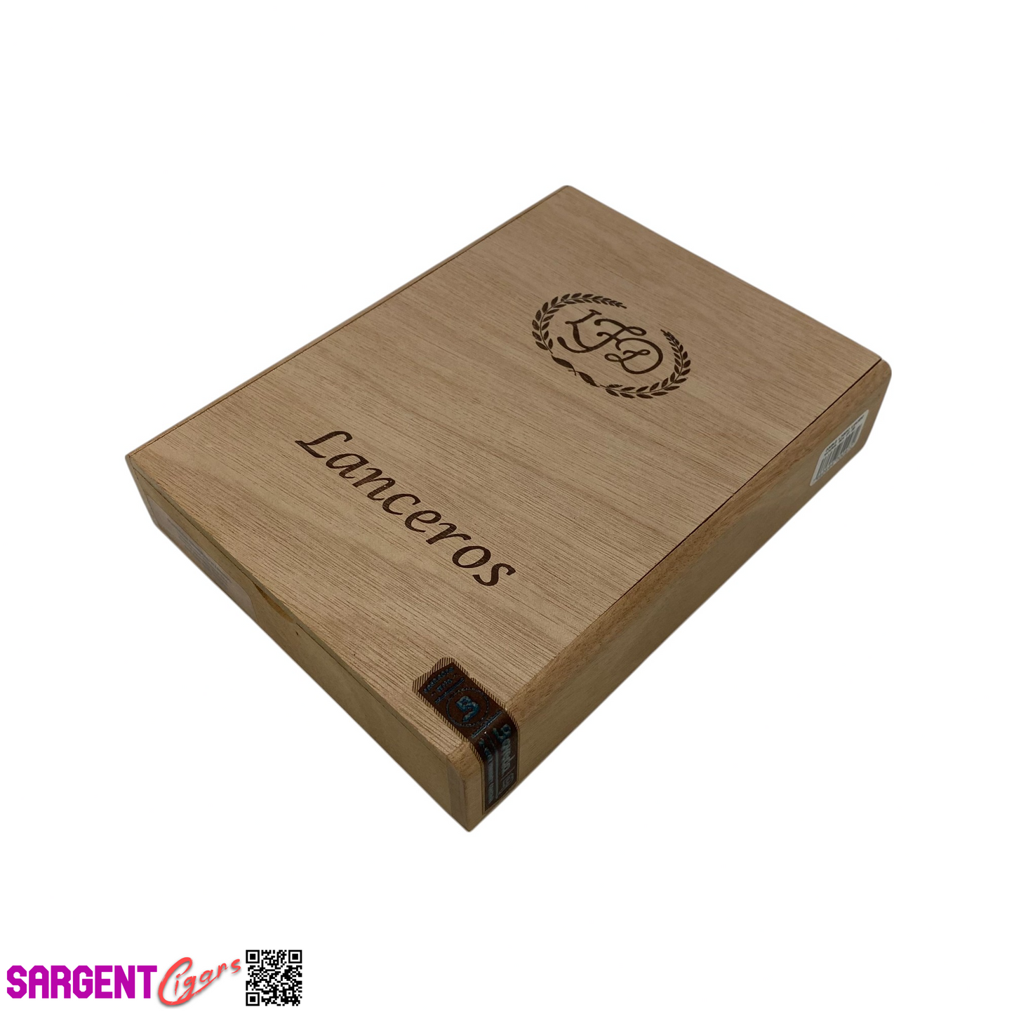 LFD Lancero Empty Wooden Cigar Box 6.5x8.5x1.5