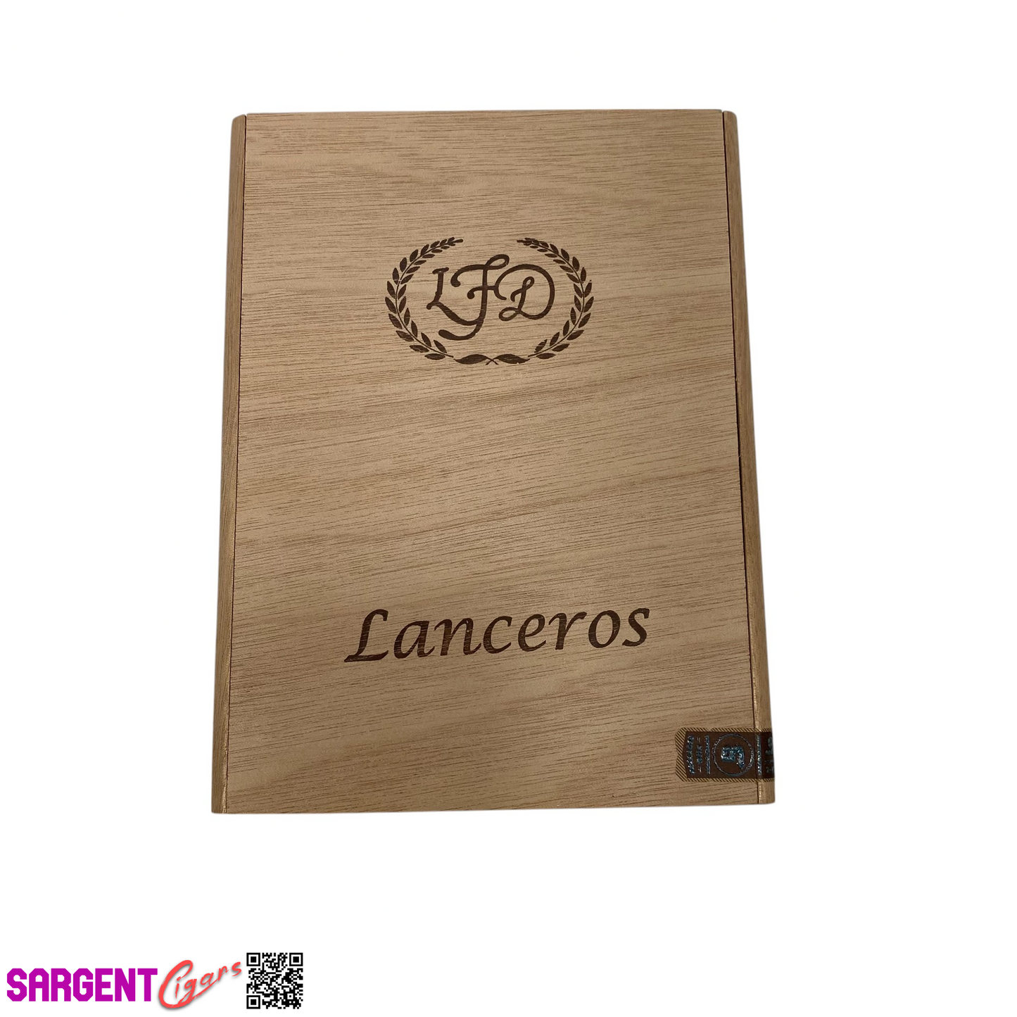 LFD Lancero Empty Wooden Cigar Box 6.5x8.5x1.5