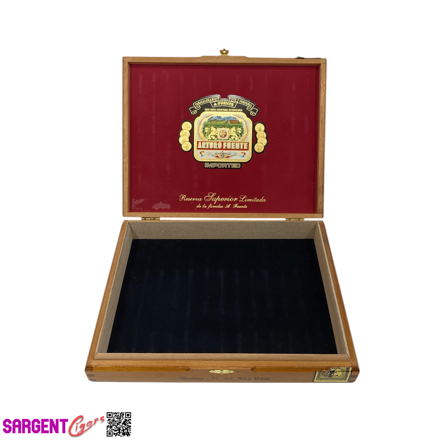 Arturo Fuente Anejo No49 Empty Wooden Cigar Box 11.25x8.75x2