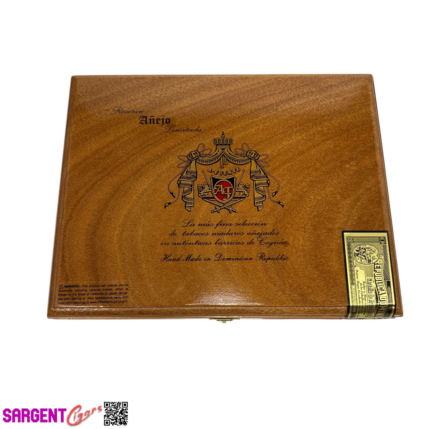 Arturo Fuente Anejo No49 Empty Wooden Cigar Box 11.25x8.75x2