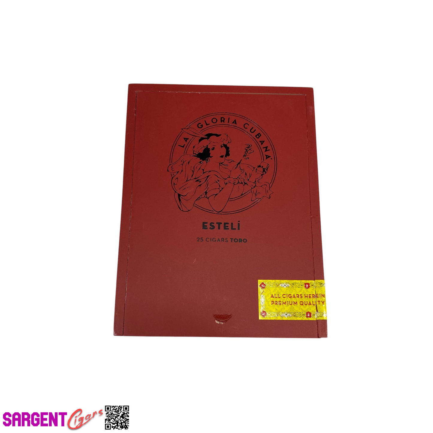 La Gloria Esteli Toro Empty Wooden Cigar Box 4.75x6.25x4.5