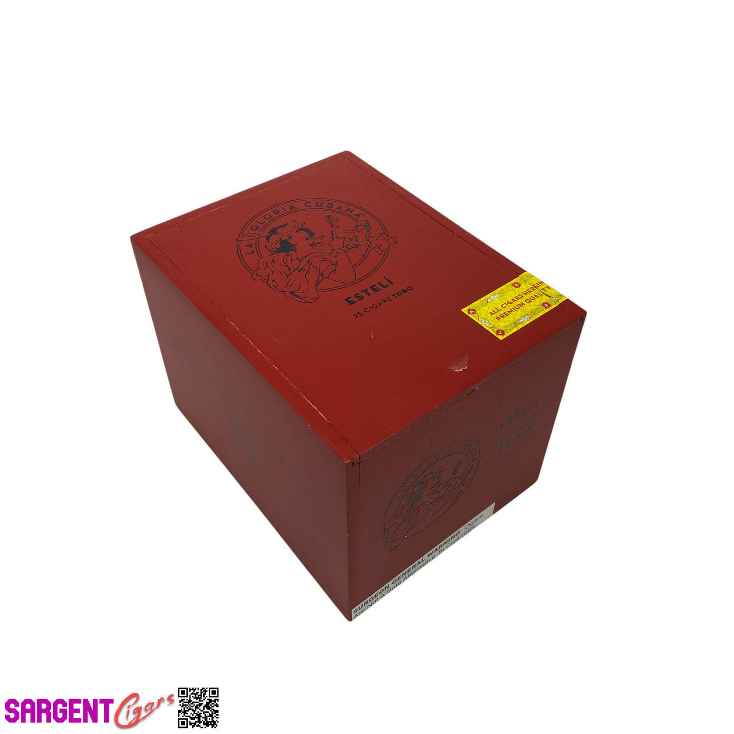 La Gloria Esteli Toro Empty Wooden Cigar Box 4.75x6.25x4.5