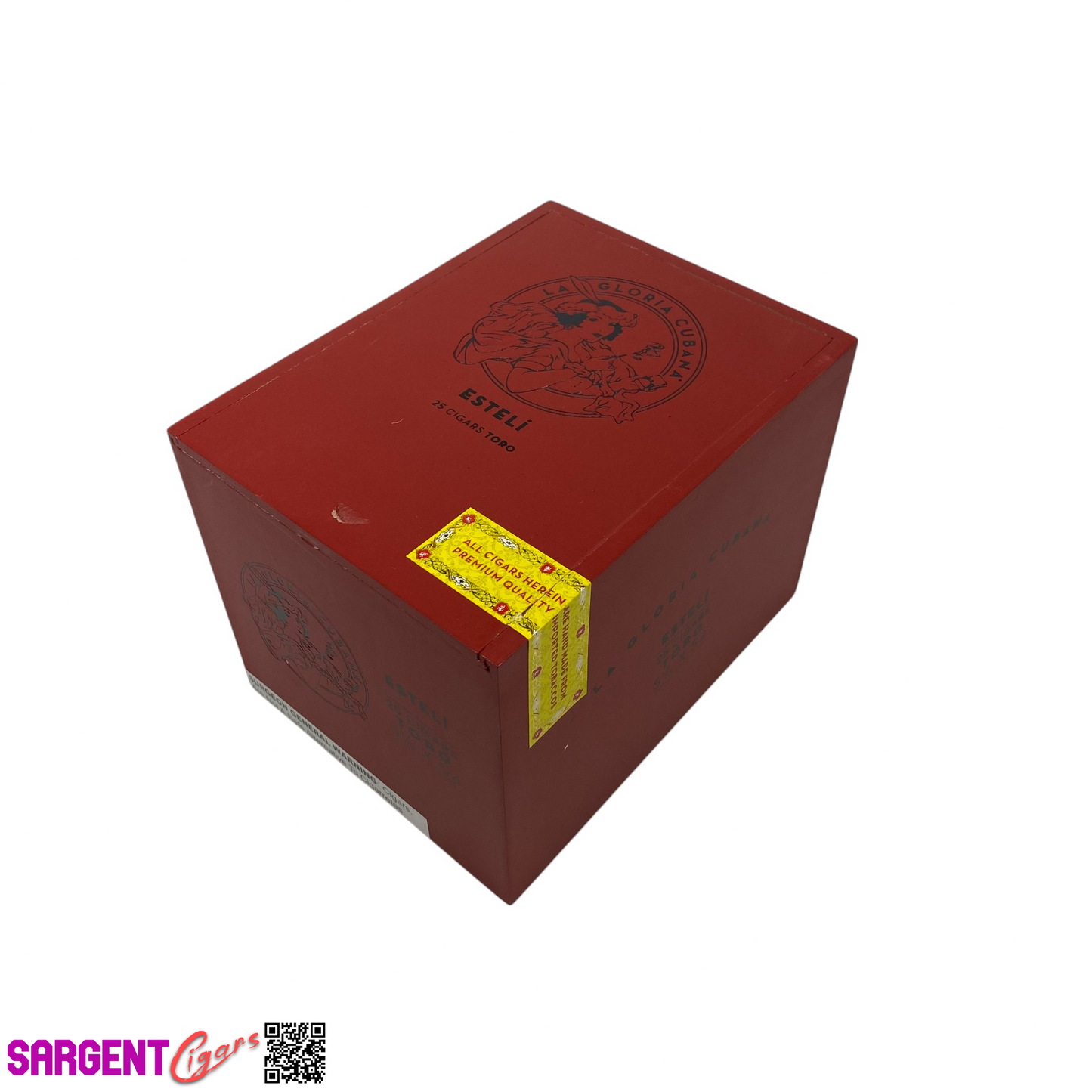 La Gloria Esteli Toro Empty Wooden Cigar Box 4.75x6.25x4.5