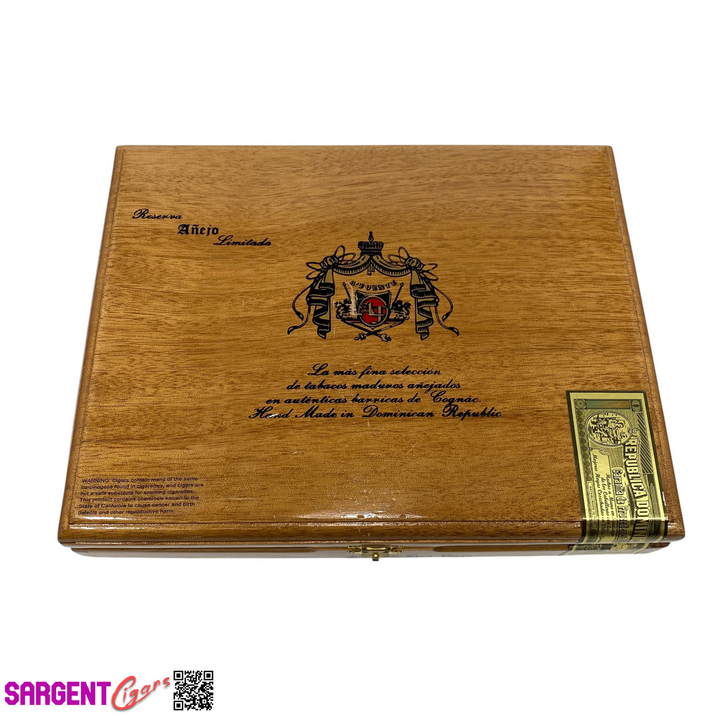 Arturo Fuente Anejo No49 Empty Wooden Cigar Box 11.25x8.75x2 (1)