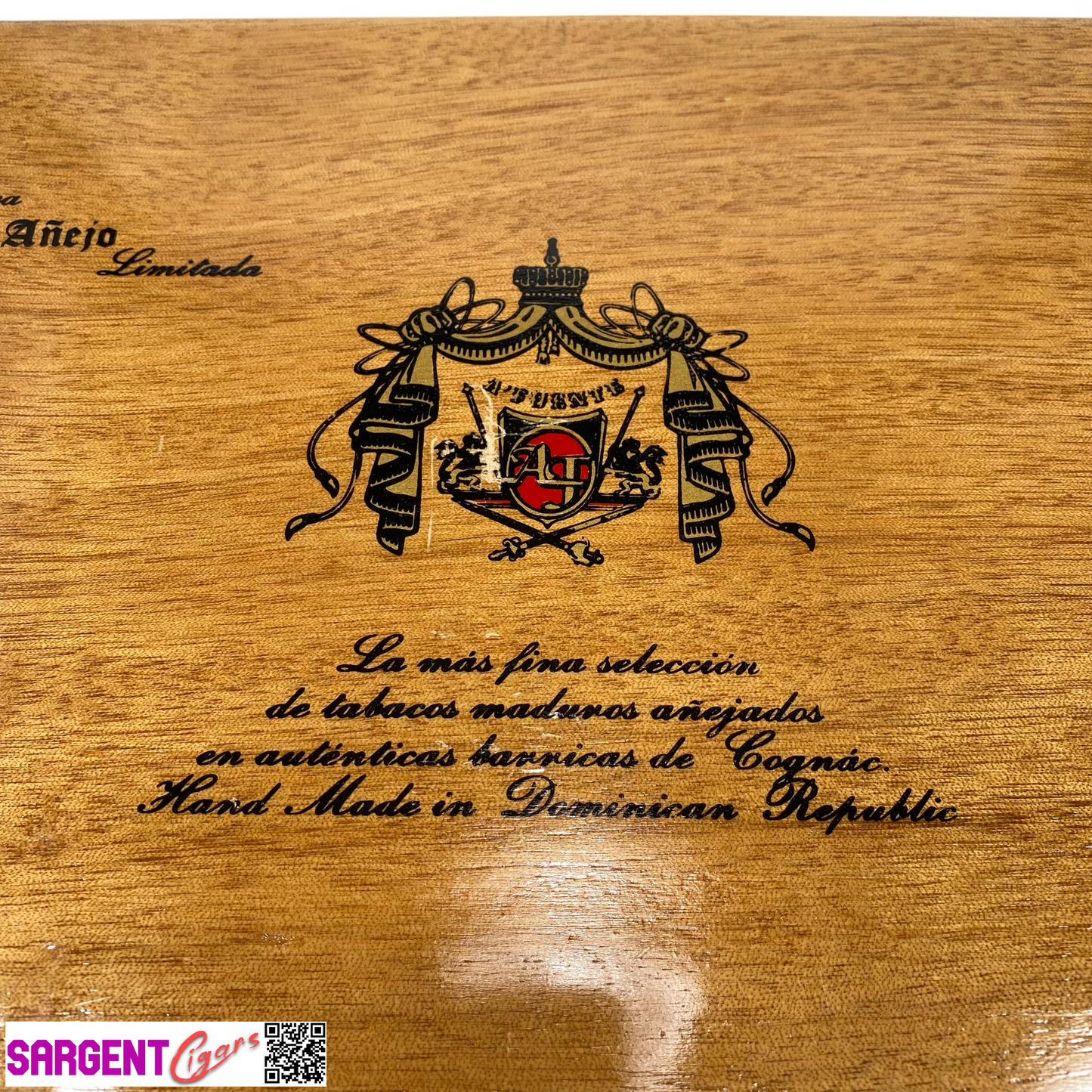 Arturo Fuente Anejo No49 Empty Wooden Cigar Box 11.25x8.75x2 (1)