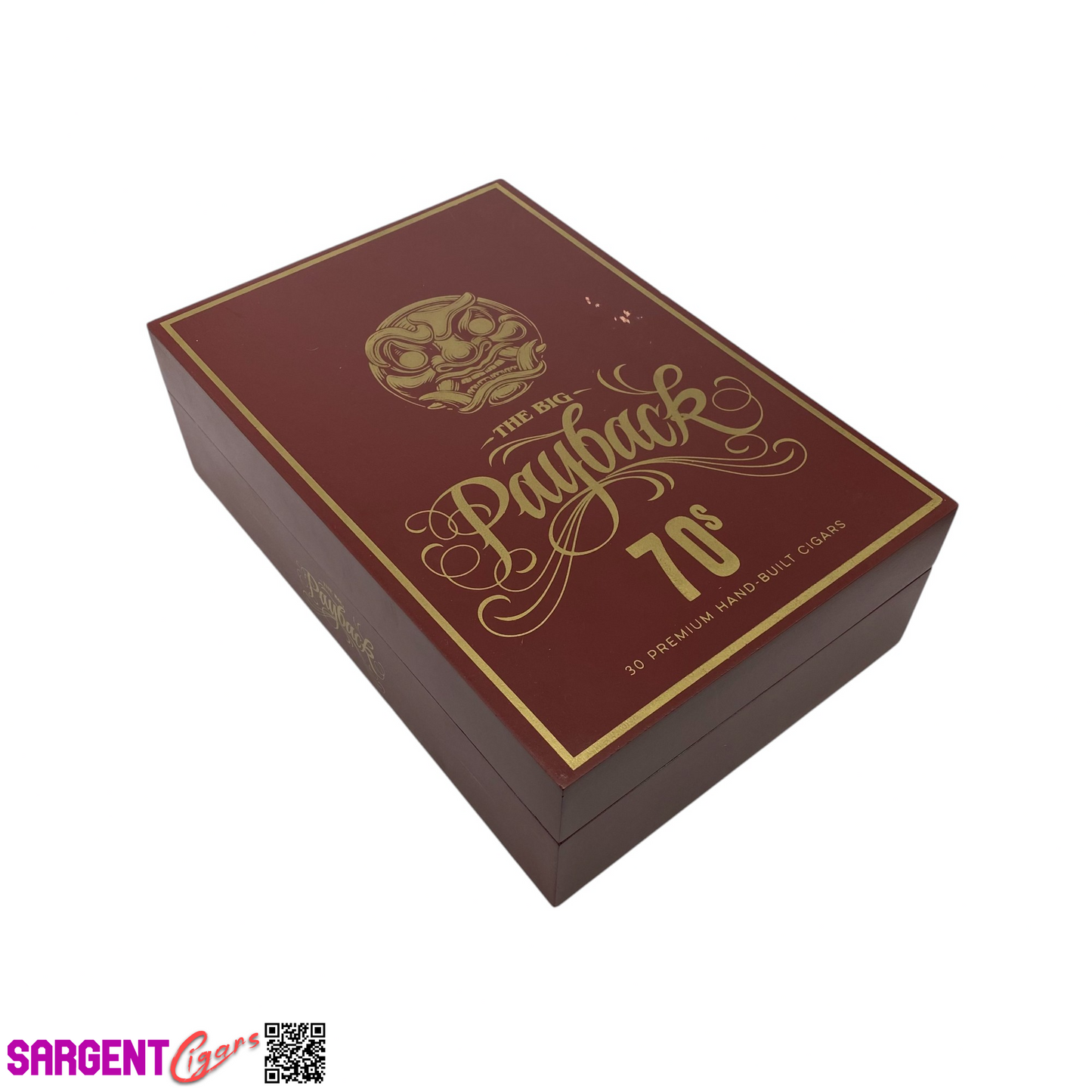 Room 101 Payback 70 Empty Wooden Cigar Box 8.25x12.25x4 (1)