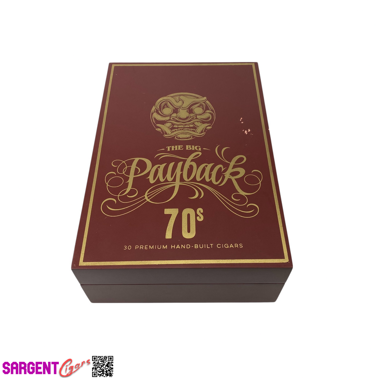 Room 101 Payback 70 Empty Wooden Cigar Box 8.25x12.25x4 (1)