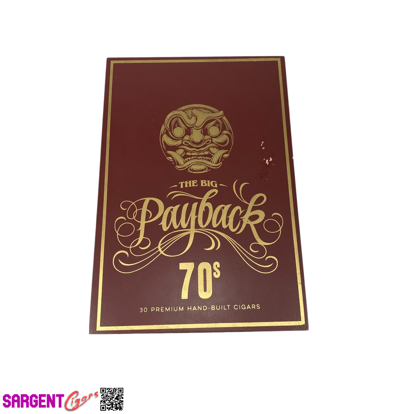 Room 101 Payback 70 Empty Wooden Cigar Box 8.25x12.25x4 (1)