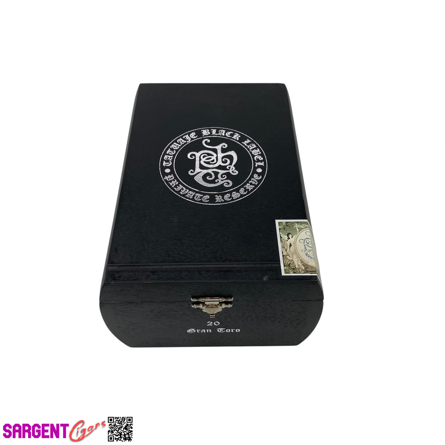 Tatuaje Private Reserve Gran Toro Empty Wooden Cigar Box 5.5x7.5x3.5