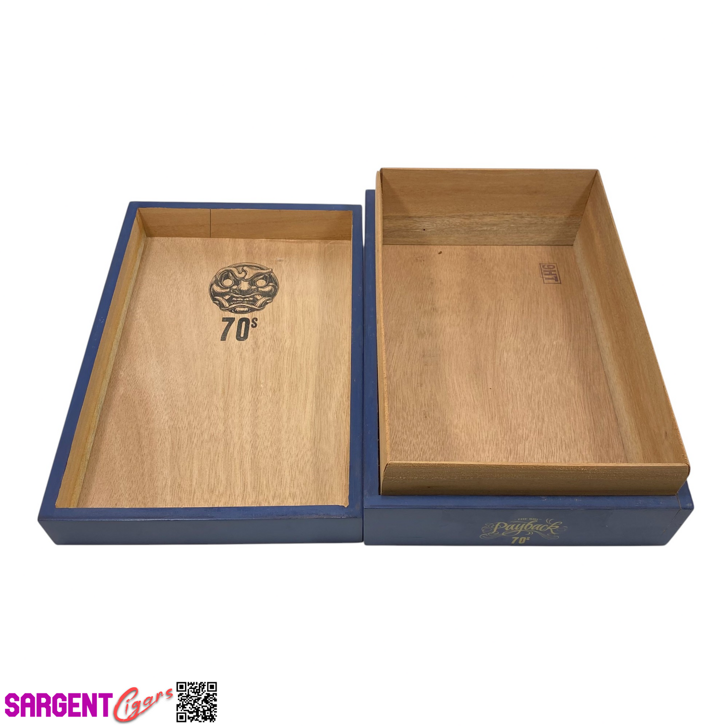 Room 101 Payback 70 Maduro Empty Wooden Cigar Box 8.25x12.25x4 (1)