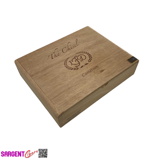 LFD Chisel Empty Wooden Cigar Box 8.75x7x2