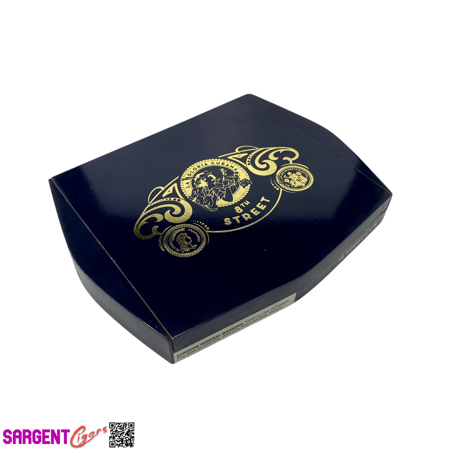 La Gloria 8th Street Toro Empty Wooden Cigar Box 10.75x8.25x1.5 (1)