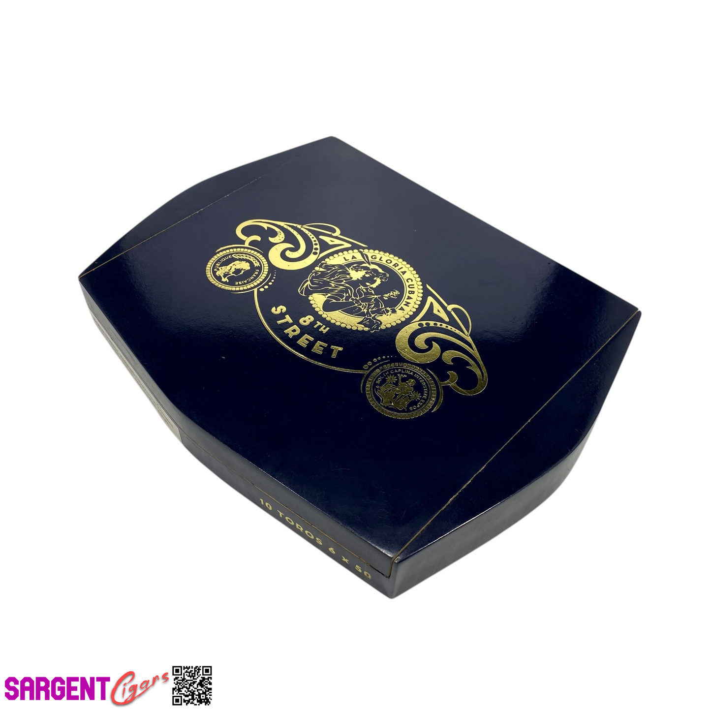 La Gloria 8th Street Toro Empty Wooden Cigar Box 10.75x8.25x1.5 (1)