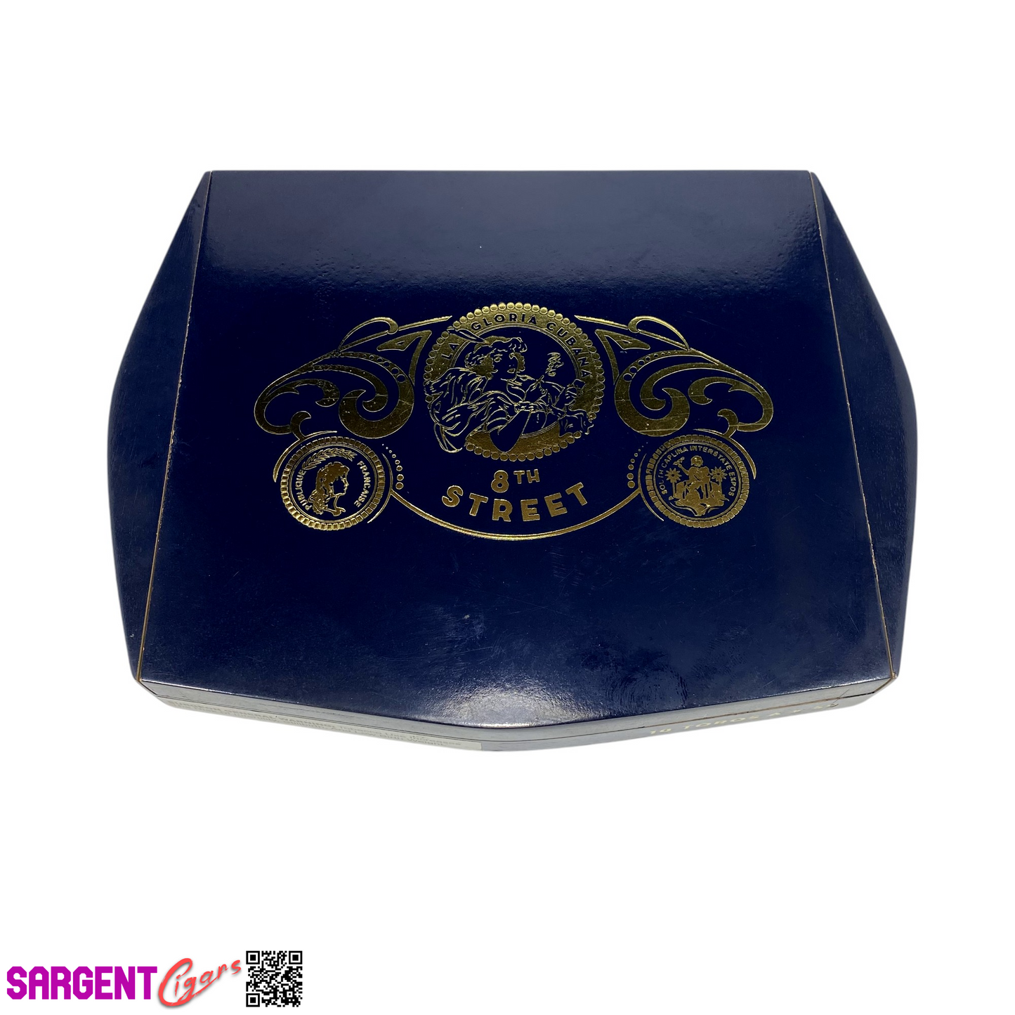 La Gloria 8th Street Toro Empty Wooden Cigar Box 10.75x8.25x1.5 (1)