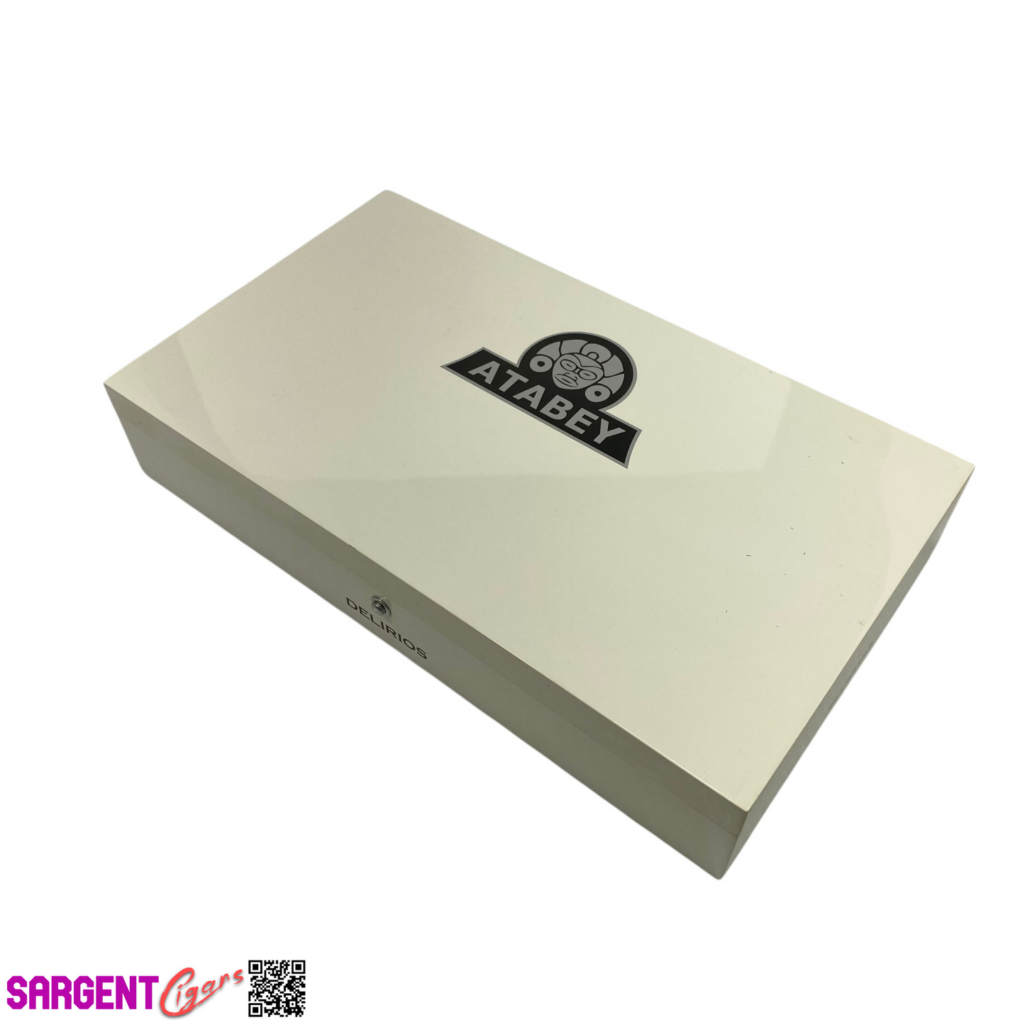 Atabey Delirios Empty Wooden Cigar Box 12.5x7.25x2.5
