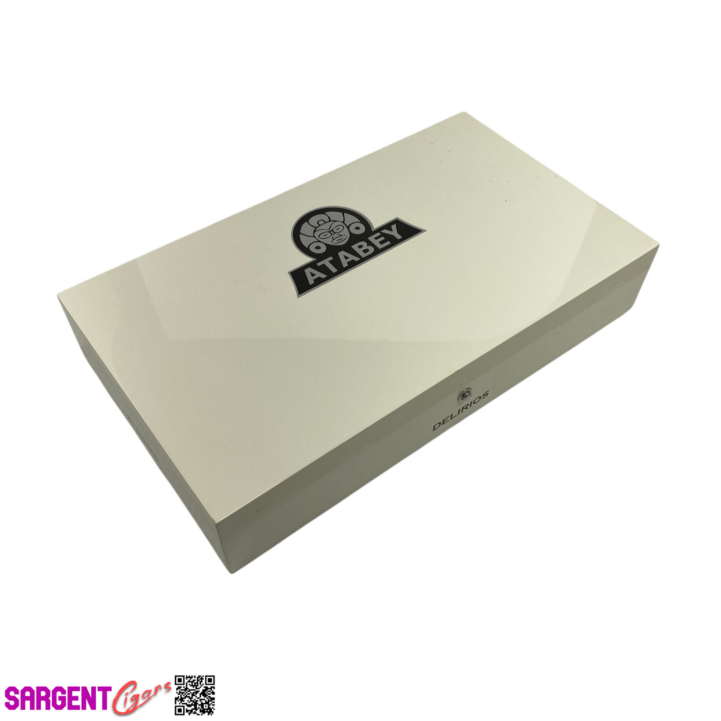 Atabey Delirios Empty Wooden Cigar Box 12.5x7.25x2.5