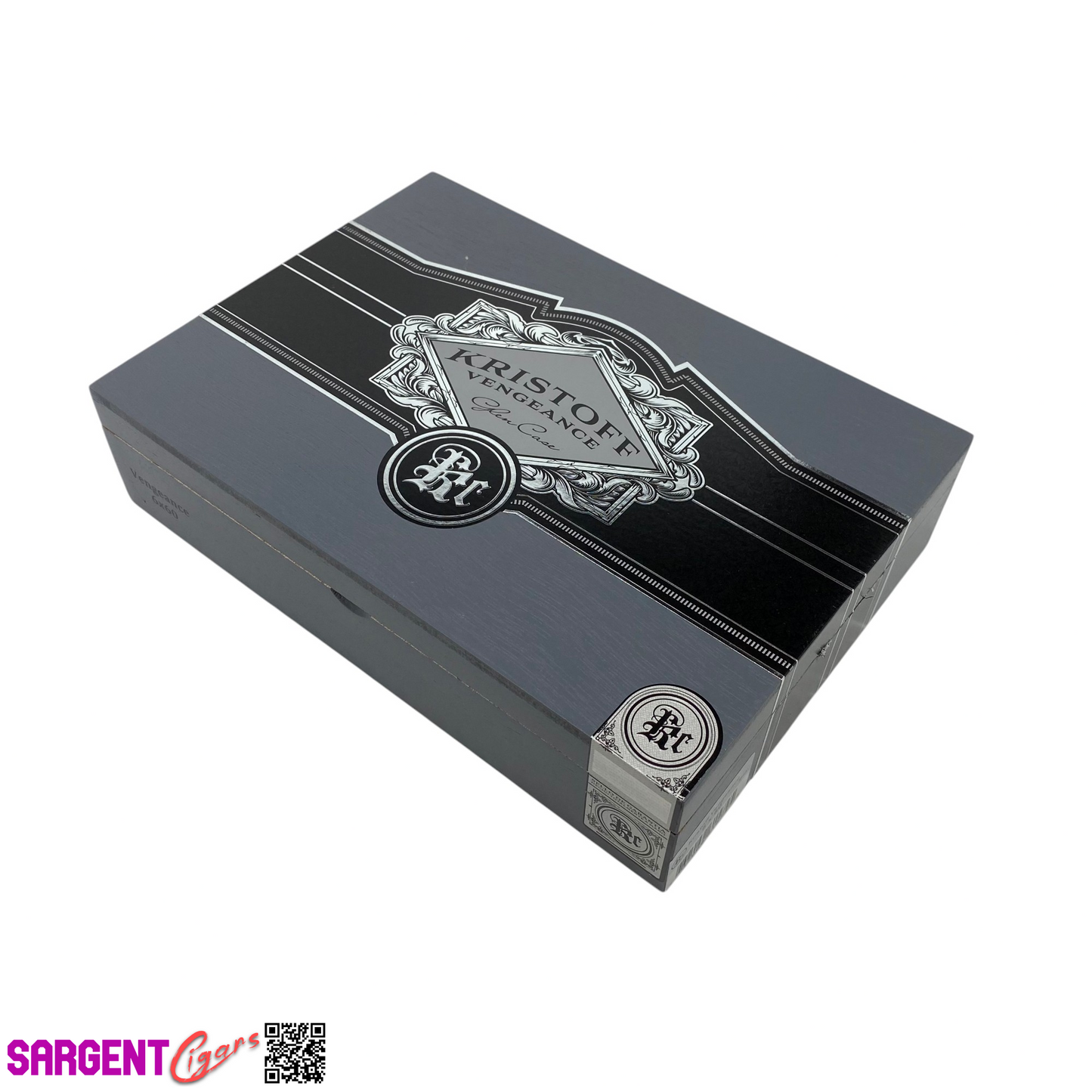 Kristoff Vengeance 660 Empty Wooden Cigar Box 9.75x7x2.25