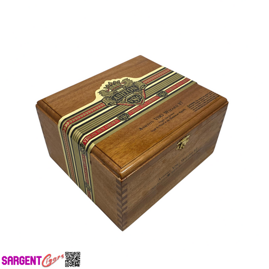 Ashton VSG Wizard Empty Wooden Cigar Box 8x7.25x4.5