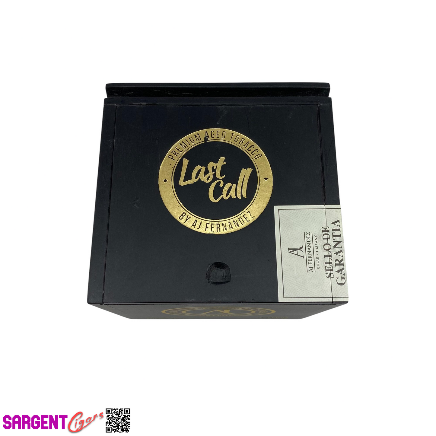 Aj Fernandez Corticas Madauro Empty Wooden Cigar Box 5.5x5.25x5