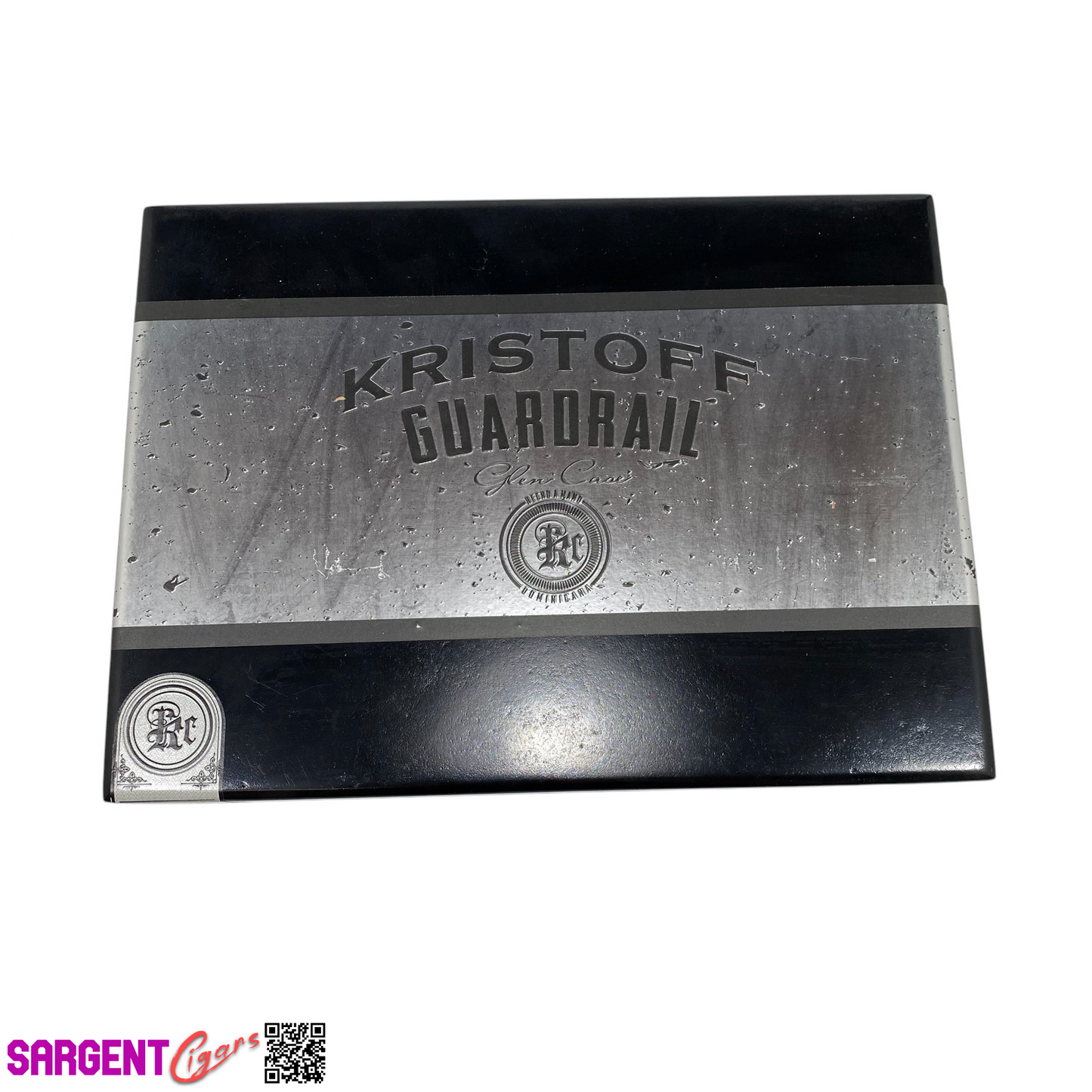 Kristoff Guardrail Robusto Empty Wooden Cigar Box 9.25x7x2