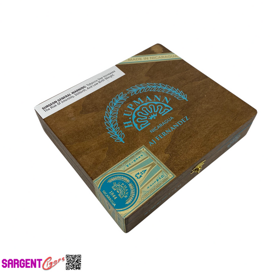 H Upmann Nicaragua Churchill Empty Wooden Cigar Box 9.5x8.25x2 (1)