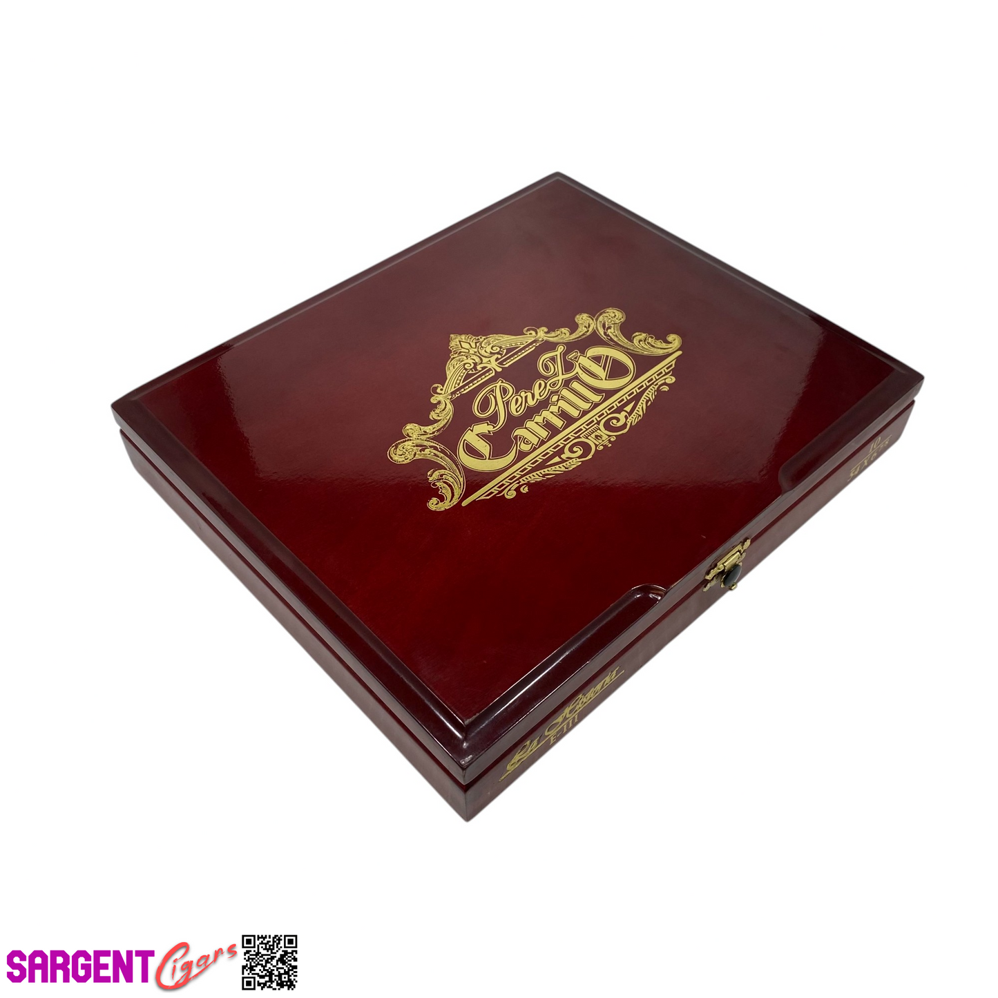 Ep Carrillo La Historia E3 Empty Wooden Cigar Box 10.5x9x1.75