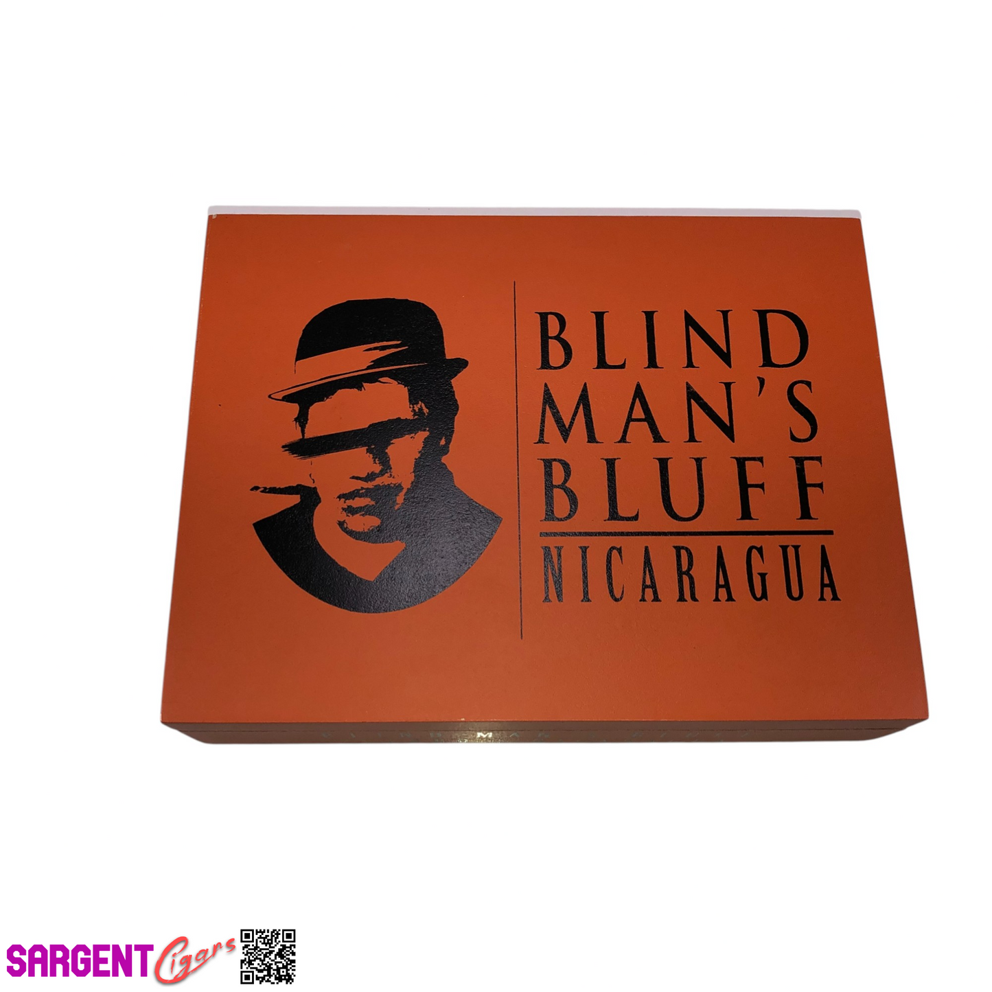 Blind Man’s Bluff Toro Empty Wooden Cigar Box 9x7x2
