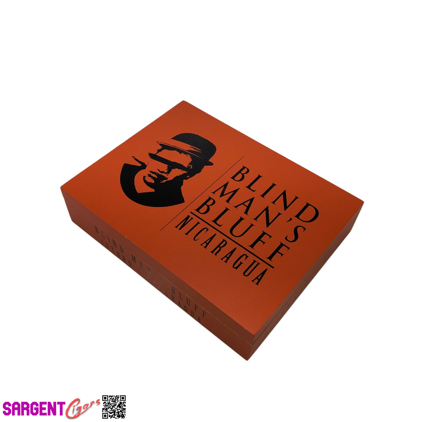 Blind Man’s Bluff Toro Empty Wooden Cigar Box 9x7x2