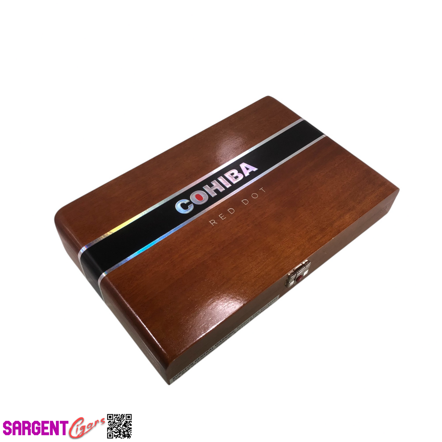 Cohiba Red Dot Toro Empty Wooden Cigar Box 12.25x8x2