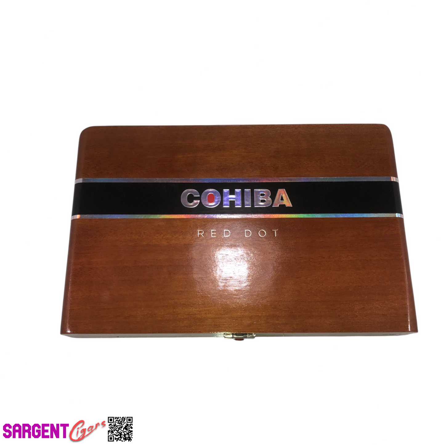 Cohiba Red Dot Toro Empty Wooden Cigar Box 12.25x8x2