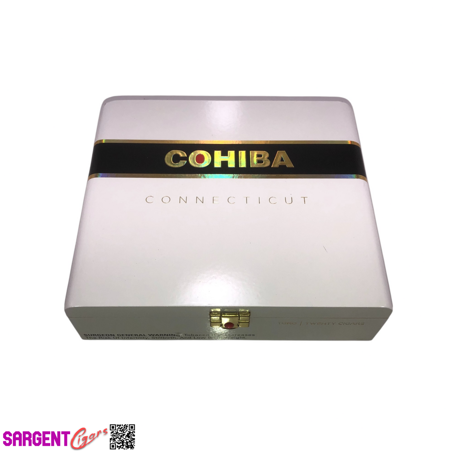 Cohiba Connecticut Toro Empty Wooden Cigar Box 9x7.75x2.5