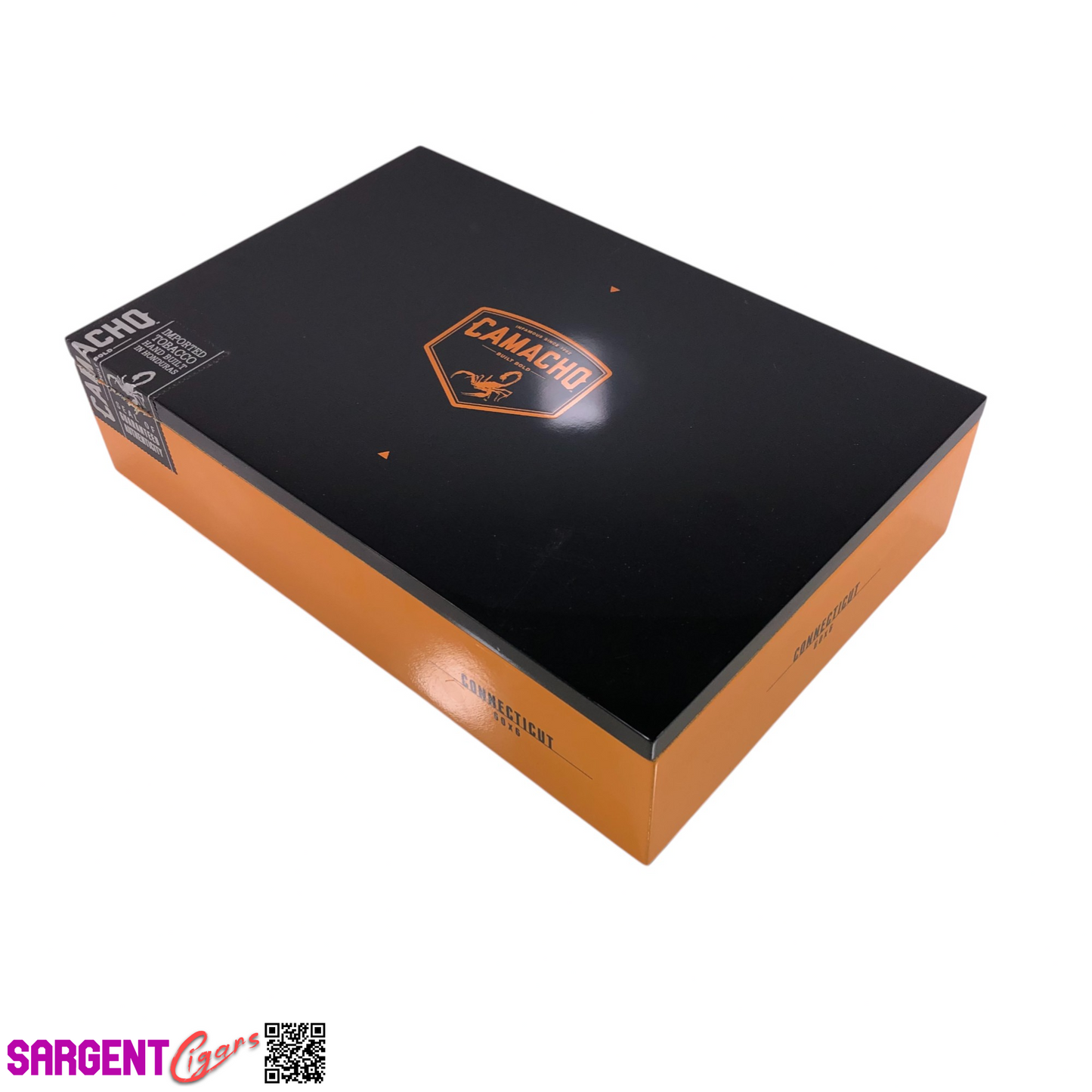 Camacho Connecticut Gordo Empty Wooden Cigar Box 10.25x6.75x2.5